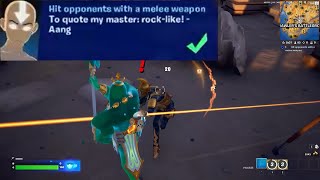 Hit opponents with a melee weapon Fortnite [upl. by Phaedra]