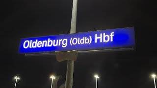 Bahnsteigansagen Heiko Grauel OldenburgOldbHbf [upl. by Keram]