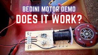 Bedini Motor Desulfator  Battery Charger  Generator [upl. by Sonni]