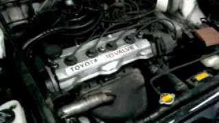 Toyota Corolla AE92 E9 16v engine sound [upl. by Adonis]