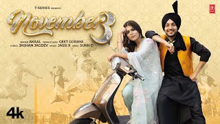 NOVEMBER 3 Official Video  Akaal  Latest Punjabi Songs 2023 [upl. by Henleigh]