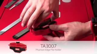 Swix How to Use The TA3007 Phantom Edge File Holder [upl. by Rebba]