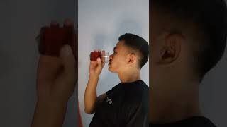 Gass 🔥 Trik Sulap Air Dalam Gelas Super Keren 😱 youtubeshorts shorts tutorial magic trending [upl. by Gnay235]