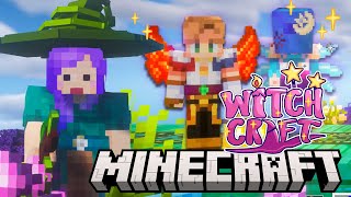 Making ALLIES ✨  Ep13  Minecraft Witch Craft SMP [upl. by Bridget]