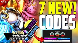 ⚠️All New⚠️ ALL STAR TOWER DEFENSE CODES 2024  CODES FOR ALL STAR TOWER DEFENSE  ASTD [upl. by Rior994]