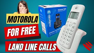 Free Wifi landline wireless phone  best landline phone  for Jio fiber and Airtel Xstream [upl. by Nortal]