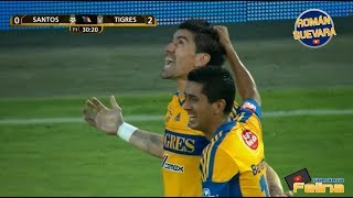 Santos vs Tigres 22 RESUMEN Semifinal Vuelta Clausura 2012 Liga Mx HD [upl. by Tavi]