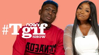 BBNaijas Jackie B amp Sammie on the NdaniTGIFShow [upl. by Redla]