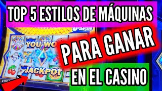 TOP 5 MAQUINAS QUE DEBES DE JUGAR EN El CASINO  SLOTS QUE DEBERÍAS JUGAR EN EL CASINOTIPS EP10 [upl. by Aicelf450]