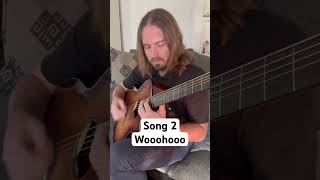 That song that goes woohoo song 2 blur guitar acoustic dance [upl. by Garcon]