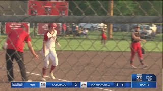 Wamego at Rossville softball 050922 [upl. by Lymann741]