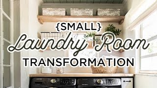 Laundry Room Makeover Riverside Retreat [upl. by Htrow777]