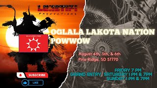 Oglala Lakota Nation Wacipi  Championship Sunday  Evening Session [upl. by Nauqyaj333]