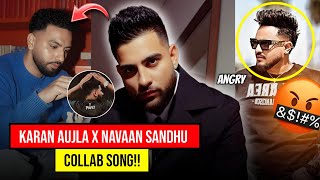 Karan Aujla Collab With Navaan Sandhu In New Album  Cheema Y Song Controversy  Karan Aujla Live [upl. by Esma876]