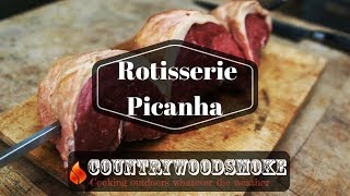 Picanha Steak on the Kamado Joe  Joetisserie [upl. by Notgnirrab]