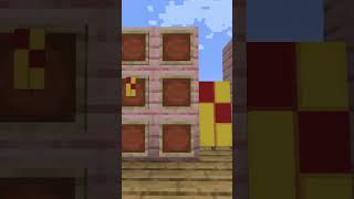 Gryffindor Minecraft Banner Tutorial harrypotter [upl. by Akcire632]