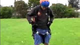 Paragliding Techniques amp Instruction for Beginners  Connecting the Harness to the Paraglider [upl. by Jorin]