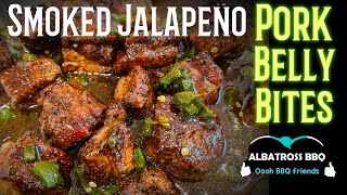 Smoked jalapeno pork belly bites  tenderness with a kick [upl. by Samy]