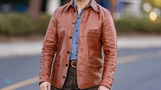 Why I Think Freewheelers is the Best Leather Jacket Brand Freewheelers Brakeman Review [upl. by Fanchon822]