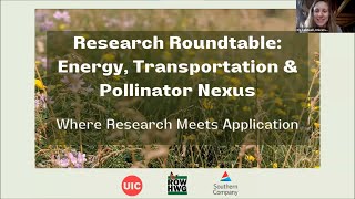 Research Roundtable Pollinator Habitat Establishment and First Year Management  March 25 2021 [upl. by Ssenav]