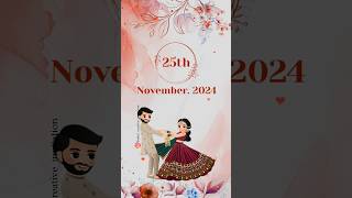 𝐒𝐚𝐯𝐞 𝐭𝐡𝐞 𝐃𝐚𝐭𝐞  𝐃𝐚𝐭𝐞 𝐇𝐚𝐬 𝐁𝐞𝐞𝐧 𝐅𝐢𝐱𝐞𝐝  savethedate wedding music hindisong shortvideo shorts [upl. by Huda669]