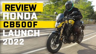 Honda CB500F 2022 Review  Top 7 Things You Need To Know About the Honda CB500F  Visordowncom [upl. by Anawqahs]