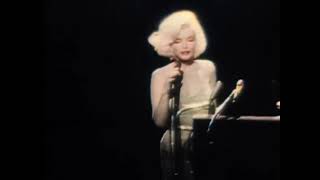 IN COLOR  Marilyn Monroe Singing Happy Birthday  President John F Kennedy 1962 [upl. by Annayehc]