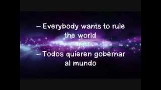 Everybody Wants to Rule the WorldTears for Fears letra amp traducción [upl. by Pompea]