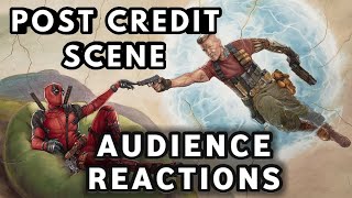 Deadpool 2  Post Credit Scene Insane Audience Reactions Audio Spoilers [upl. by Ajax]