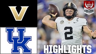 Vanderbilt Commodores vs Kentucky Wildcats  Full Game Highlights  ESPN College Football [upl. by Jaf]