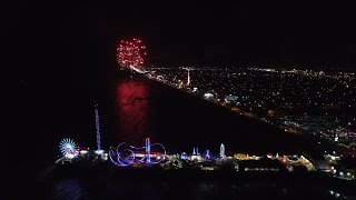 4th of July Festivities in Galveston Texas [upl. by Kynan490]