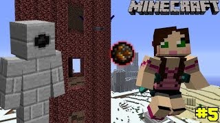 Minecraft PUSH THE GOLEM CHALLENGE EPS6 5 [upl. by Annaid588]