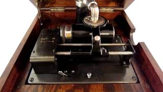 RARE 1913 quotLakesidequot Cylinder Phonograph [upl. by Giacomo]