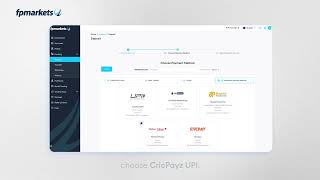 FP Markets How to Deposit with Cricpayz UPI [upl. by Anaej]