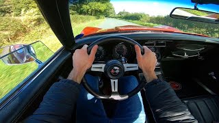 1973 Chevrolet Corvette Stingray C3 350 V8 Auto  POV Test Drive amp Walkaround [upl. by Willy]