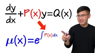 First Order Linear Differential Equation amp Integrating Factor introduction amp example [upl. by Fabi]