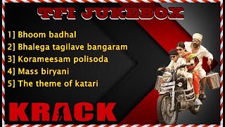 KRACK MOVIE SONGS JUKEBOX [upl. by Jamilla30]