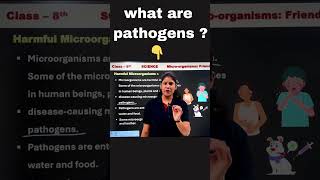 Harmful Microorganisms  microorganisms  Friend and Foe  class 8 science chapter 2 [upl. by Bergwall]