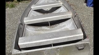 How To Repair Aluminum Boat Seams Tears and Holes with Super Alloy 5 and an Oxyacetylene Torch [upl. by Dnalra238]