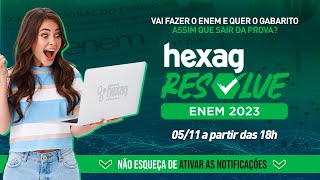 Gabarito Enem 2023  1° dia  Hexag Resolve [upl. by Katha299]