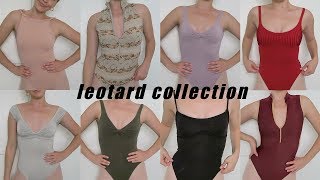 my leotard collection try on [upl. by Shanta]