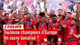 Coupe des champions  Le 6e titre européen du Stade Toulousain passetil inaperçu [upl. by Yeoj]