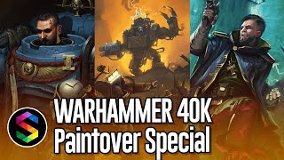 Swatches Warhammer 40K Paintover Special [upl. by Dickens384]