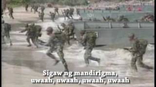 Philippine Navy Hymn 2009 Edition Himno ng Hukbong Dagat ng Pilipinas [upl. by Kaliski]