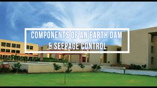 WRMLecture 27–Components of an Earth Dam amp Seepage Control by Prof ACKalola [upl. by Phyllys216]