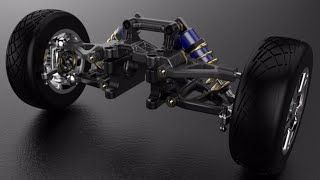 How a car suspension system works [upl. by Ahaelam]