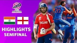 IND Vs ENG Highlights Full Match India Vs England Match Scorecard I T20 WC Semifinal 2 I IND Vs SA [upl. by Glassman]