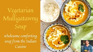 VEGETARIAN MULLIGATAWNY SOUP  VEGAN MULLIGATAWNY SOUP  INSTANT POT SOUP  SOUP SERIES NO11 [upl. by Atsirtal]