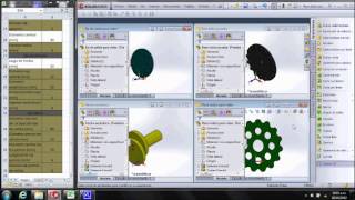 Como crear y simular un reductor cicloidal Cycloid [upl. by Dnomra387]