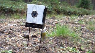 Airgun QB78 PCP 45mm distance 50m [upl. by Killoran510]